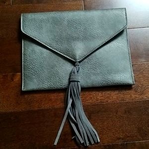 Leather clutch